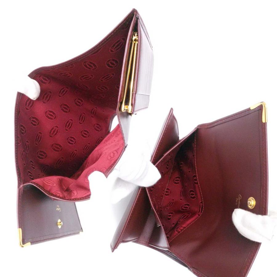Cartier 【未使用-新品同様】カルティエ マスト 三つ折り財布 Cartier 【未使用-新品同様】カルティエ マスト 三つ折り財布