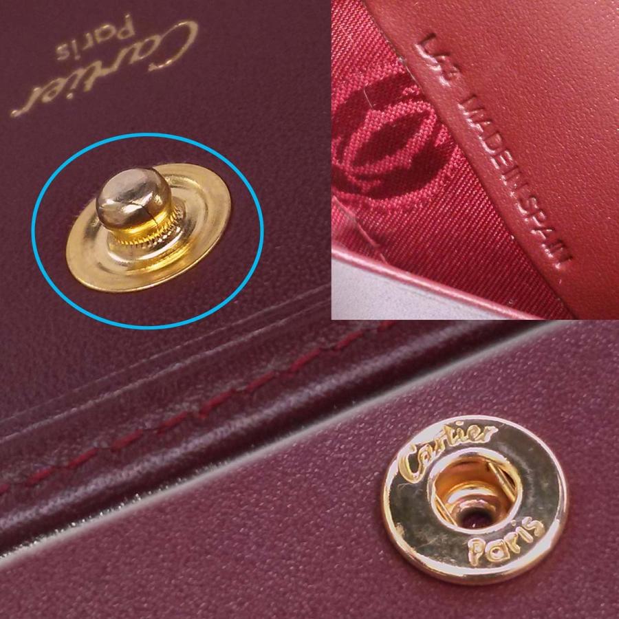 Cartier 【未使用-新品同様】カルティエ マスト 三つ折り財布 Cartier 【未使用-新品同様】カルティエ マスト 三つ折り財布
