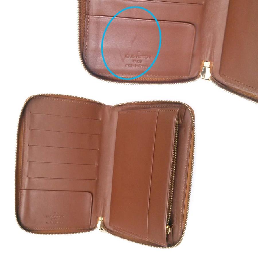 正規品ルイヴィトン長財布ブロンズラウンドファスナーヴェルニ