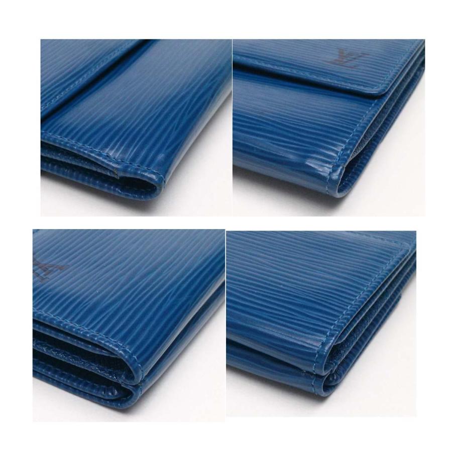 LOUIS VUITTON（ルイ・ヴィトン） 訳有【美品】ルイヴィトン エピ 青 W