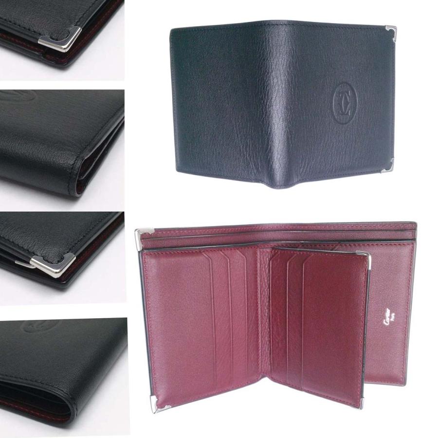 Cartier 【新品同様-超美品】カルティエ カボション 二つ折り札入れ  