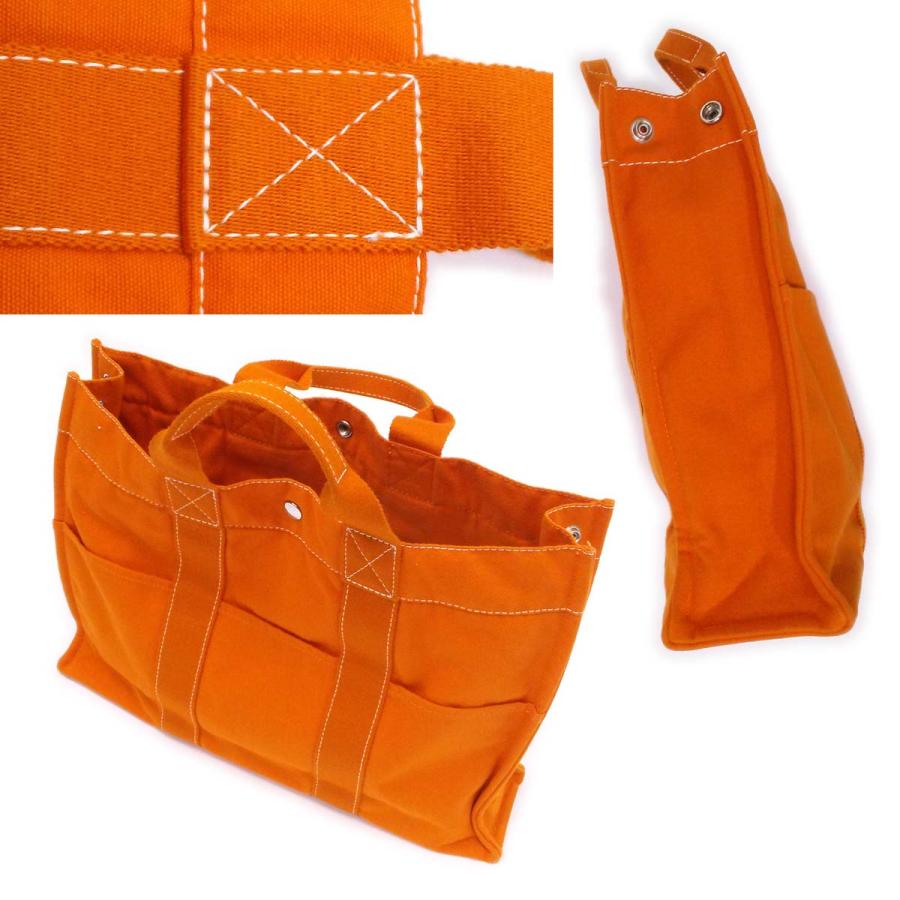 エルメス HERMESドーヴィルMM オレンジ HERMES（エルメス） 【超美品】エルメス フレンチフェスティバル