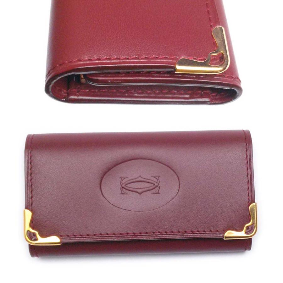 オリジナル カルティエ 4連キーケース 金具ゴールド 新品 未使用