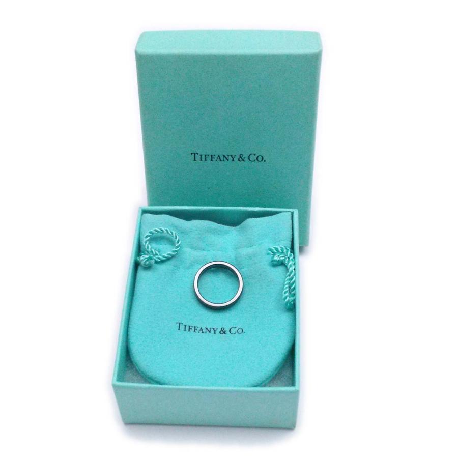 TIFFANY&Co. 【新品同様-超美品】ティファニー 1837リング ナロー 黒 Ti チタン 15号 指輪大メンズサイズ 箱 保存袋 ...