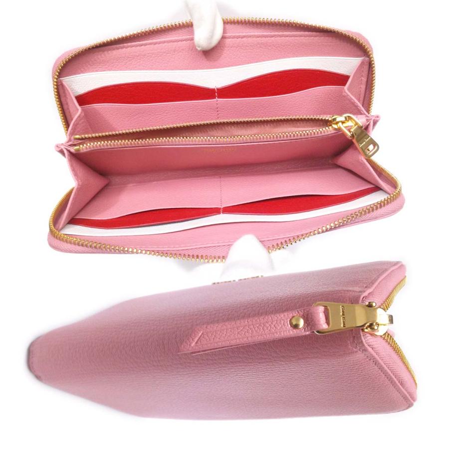 miu 【未使用-新品同様】MIUMIU ミュウミュウ マドラス ラウンド  