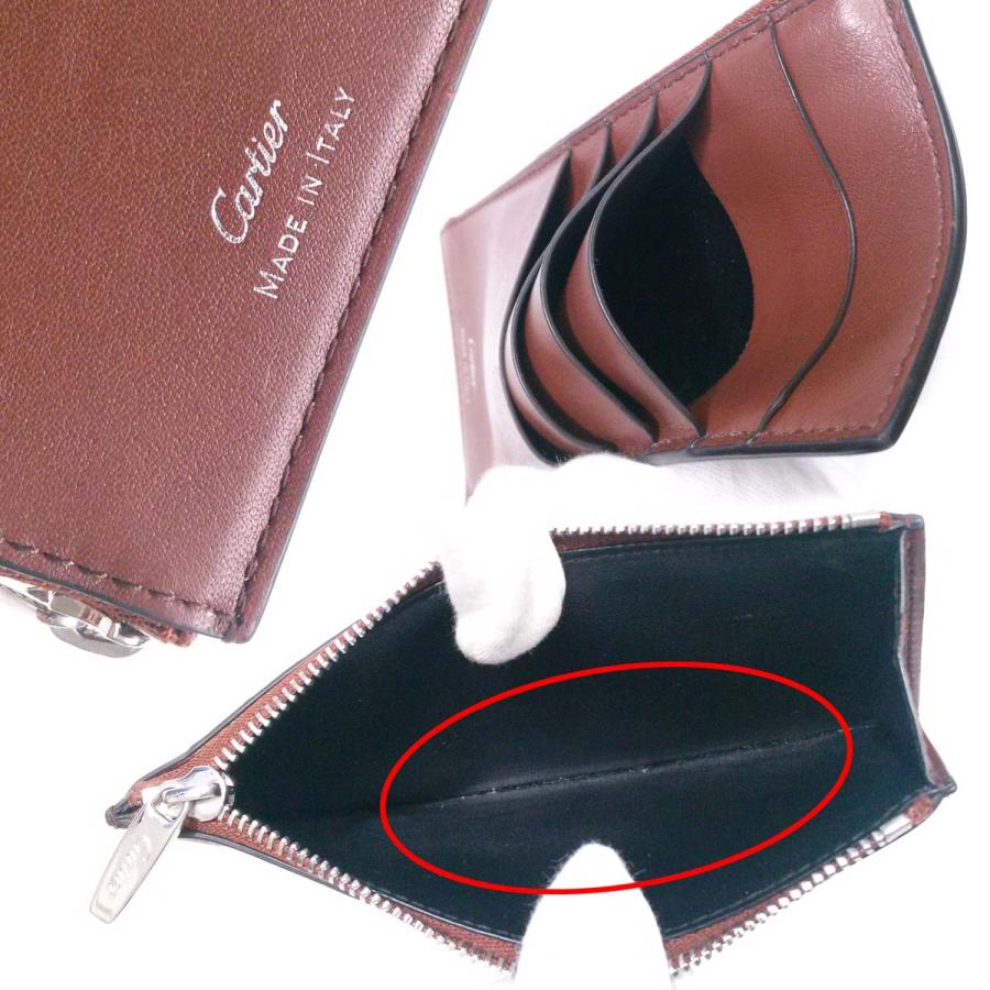 Cartier 長財布　小銭入れ セット Cartier（カルティエ） 【現行新作】超美品 インターナショナル長財布