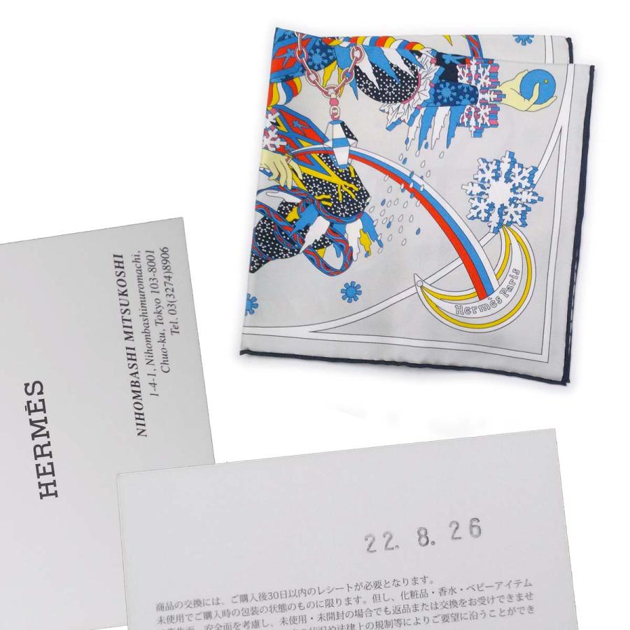 エルメスHERMESスカーフ ガヴロッシュ冬の祭典