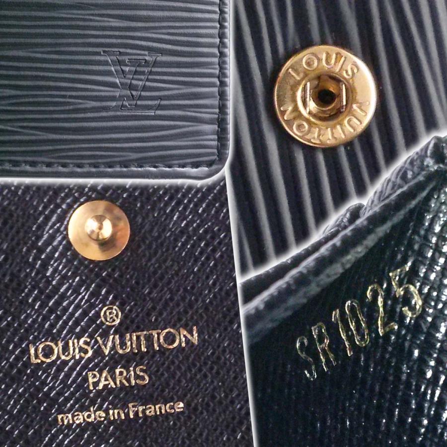 LOUIS VUITTON 【未使用-新品同様】ルイヴィトン エピ 黒 トレゾール L 