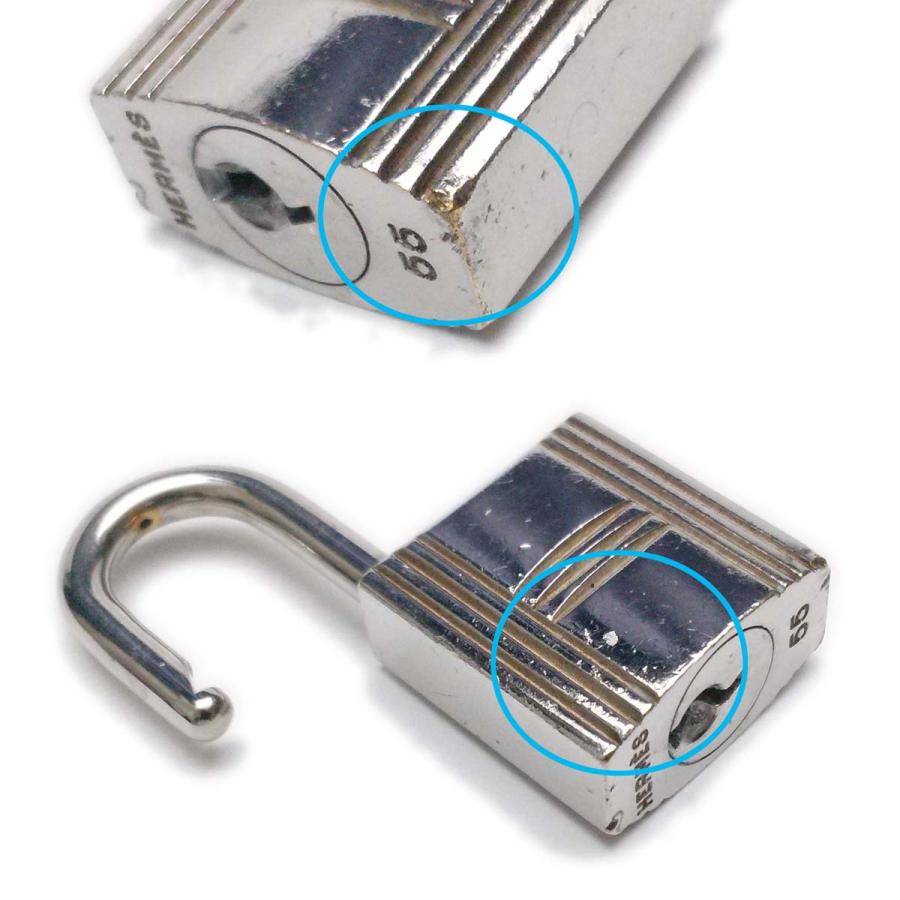 HERMES 【良品】エルメス カデナ 鍵2個 55番 南京錠 バーキン HERMES 【良品】エルメス カデナ 鍵2個 55番 南京錠 バーキン