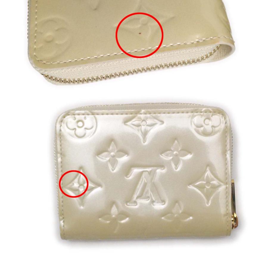 LOUIS VUITTON 【美品】ルイヴィトン ペルル 白系 ジッピーコイン  