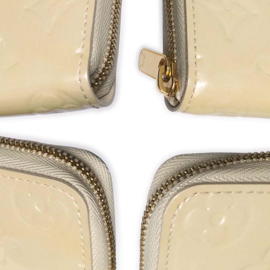 LOUIS VUITTON 【美品】ルイヴィトン ペルル 白系 ジッピーコイン  