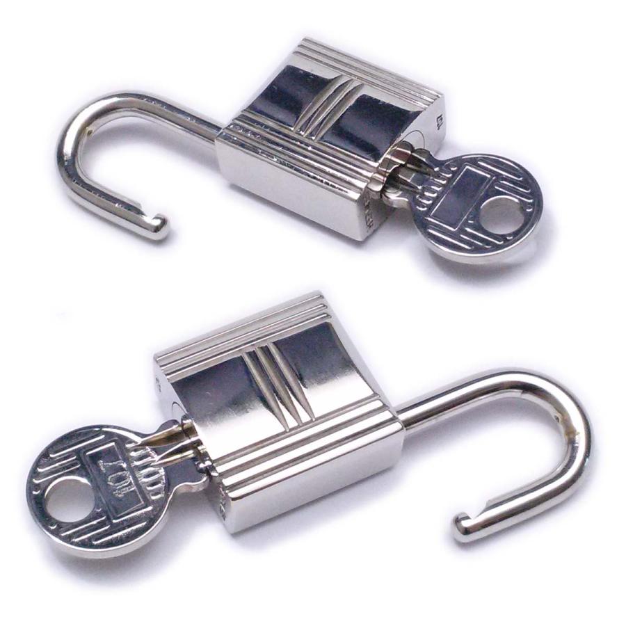 HERMES エルメス カデナ 24Kメッキ No.107 107番 鍵付き パドロック