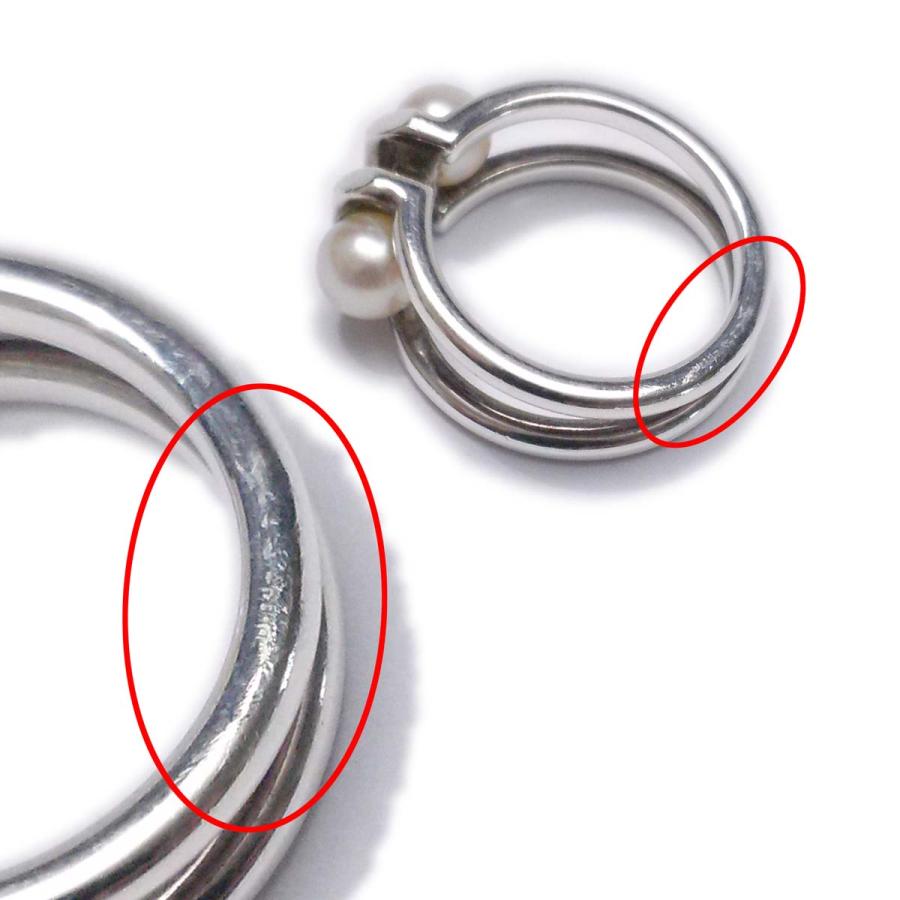 TIFFANY&Co. 【美品】ティファニー ハードウェア ダブルパール TIFFANY&Co. 【美品】ティファニー ハードウェア ダブルパール