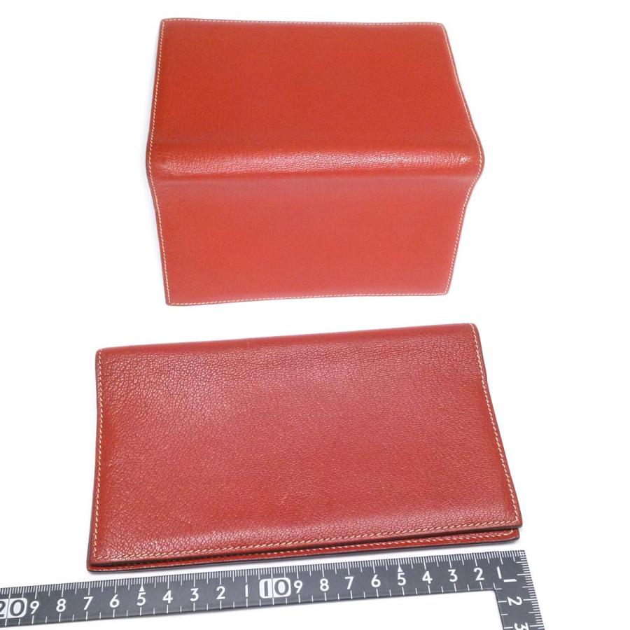 HERMES 【美品】エルメス アジェンダヴィジョン 手帳カバー 赤 HERMES 【美品】エルメス アジェンダヴィジョン 手帳カバー 赤