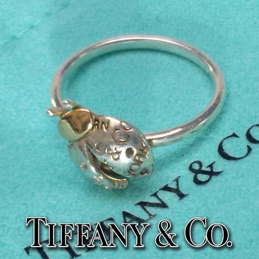 TIFFANY&Co. 【美品】ティファニー てんとう虫 リング K18 750 TIFFANY&Co. 【美品】ティファニー てんとう虫 リング K18 750