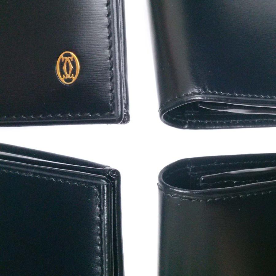 Cartier　パシャ　ブラック　メンズ 長財布　美品　紳士　高級　実用的 Cartier（カルティエ） 【未使用-新品同様】カルティエ パシャ 長財布