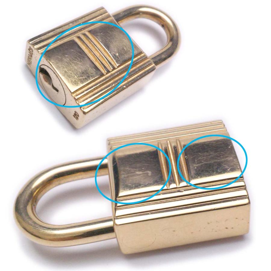 HERMES（エルメス） 【美品】エルメス ゴールド金具 カデナ 鍵2本 120