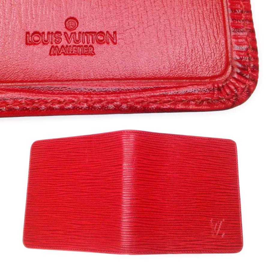 専用品　希少★ルイヴィトン マルティエ刻印 Wホック折り 財布 エピ LOUIS VUITTON（ルイ・ヴィトン） 【美品】【マルティエ刻印】ルイ