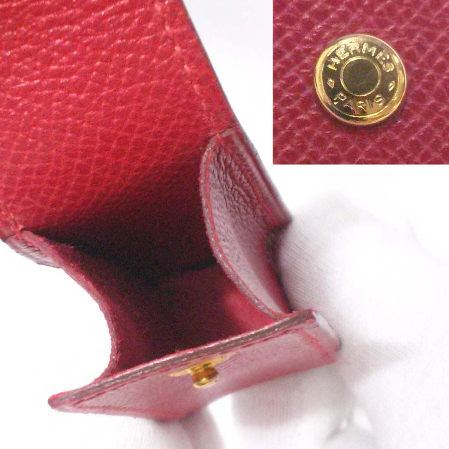 HERMES（エルメス） 【美品】エルメス ガムケース 赤 ルージュ