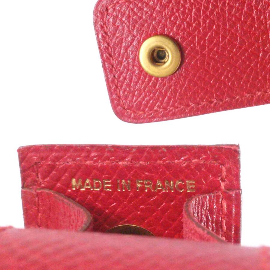 HERMES（エルメス） 【美品】エルメス ガムケース 赤 ルージュ