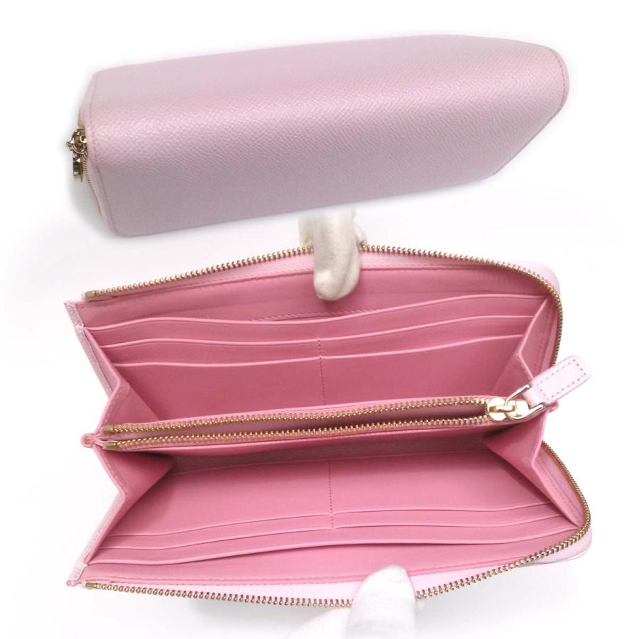 BVLGARI 【未使用-新品同様】ブルガリ ジップウォレット ピンク BVLGARI 【未使用-新品同様】ブルガリ ジップウォレット ピンク
