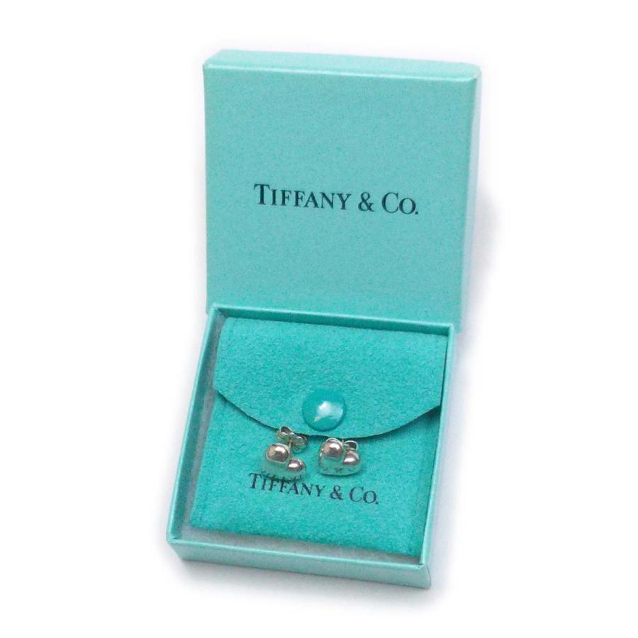 TIFFANY&Co.（ティファニー） 【美品】ティファニー ハートピアス 無地