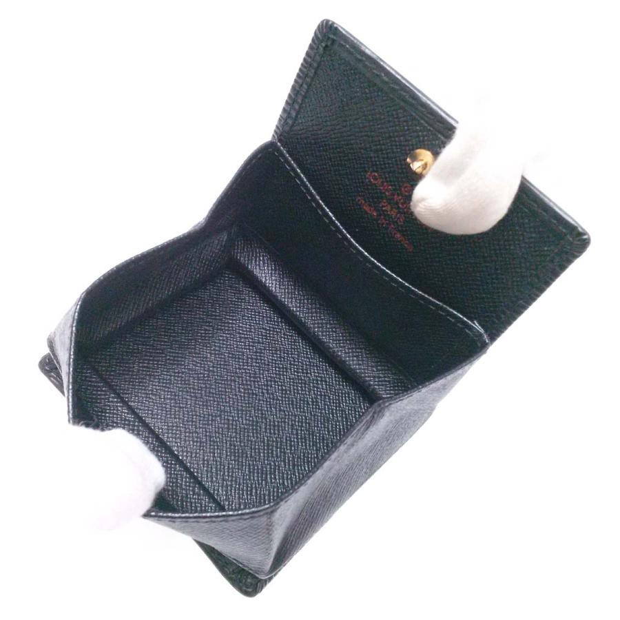 超美品】ルイヴィトンコインケース小銭入れポルトモネボワットブラック
