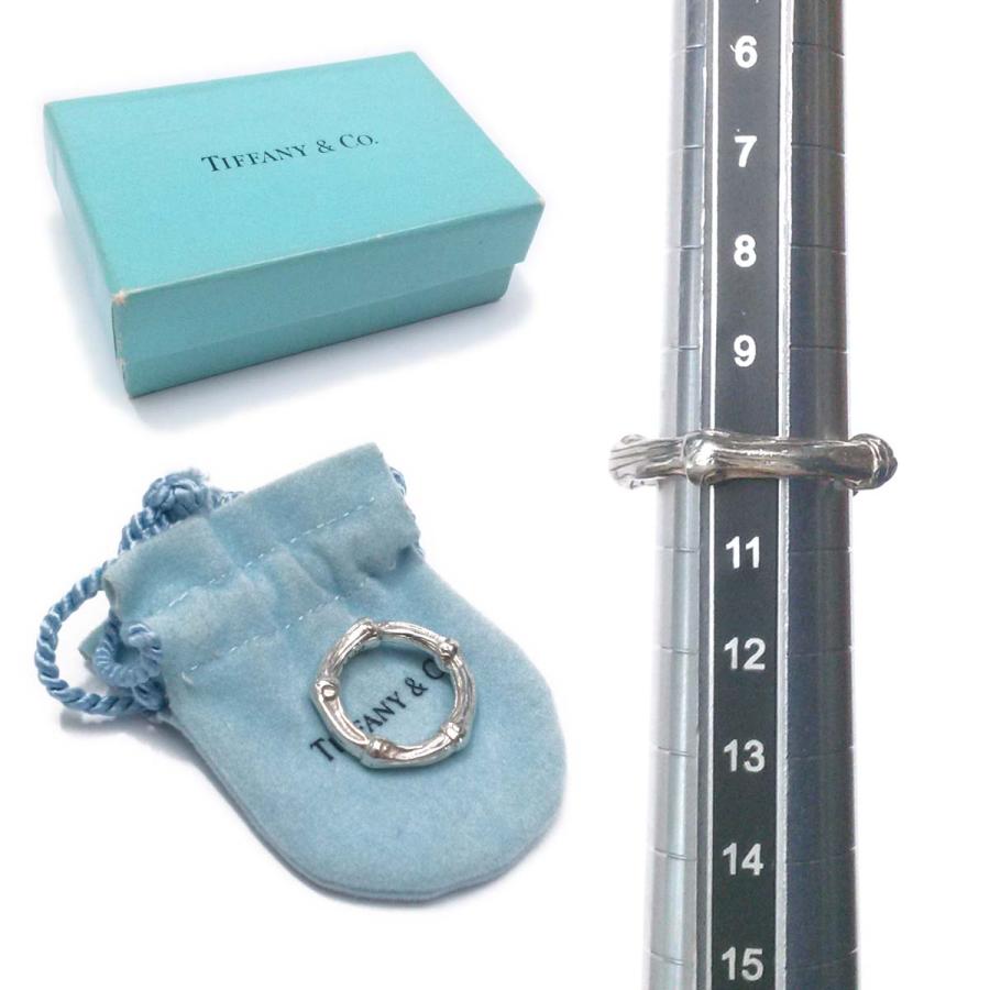 Tiffany & Co. 1996年製バンブーリング10号 美品Tiffanyティファニー t&co リング1996 バンブー10号