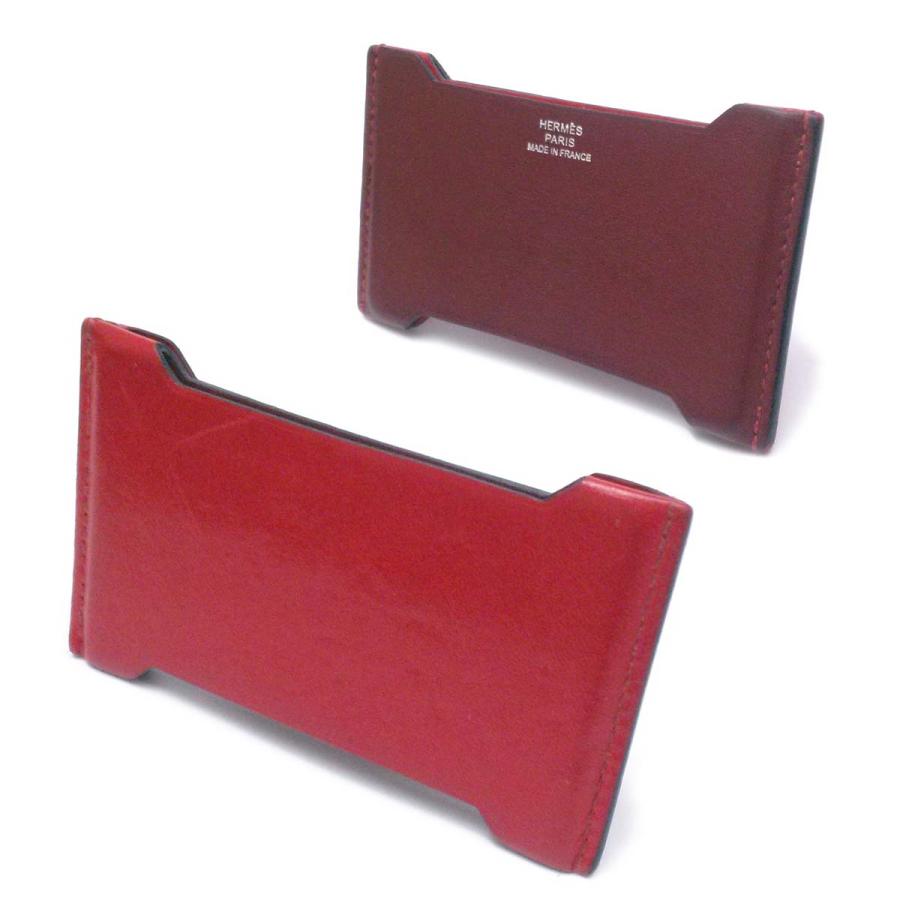 HERMES（エルメス） 【美品】エルメス マンハッタン2枚用カードケース