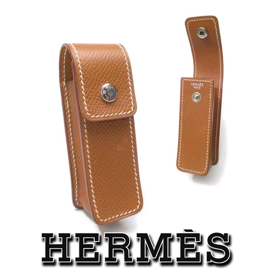 HERMES レザー小物入れ リップケース、ガムケース HERMES - エルメス