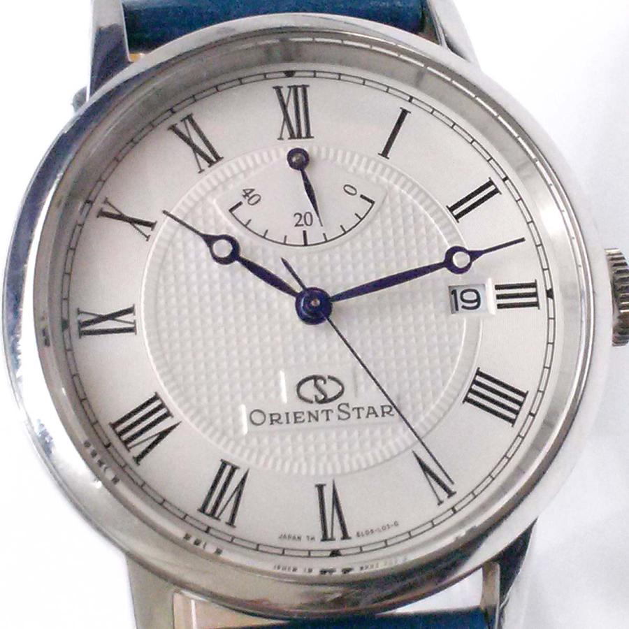 【美品】オリエントスター　EL09-D0-B 自動巻　箱説保　ホワイト ORIENT（オリエント） 【美品】オリエントスター 時計 パワーリザーブ