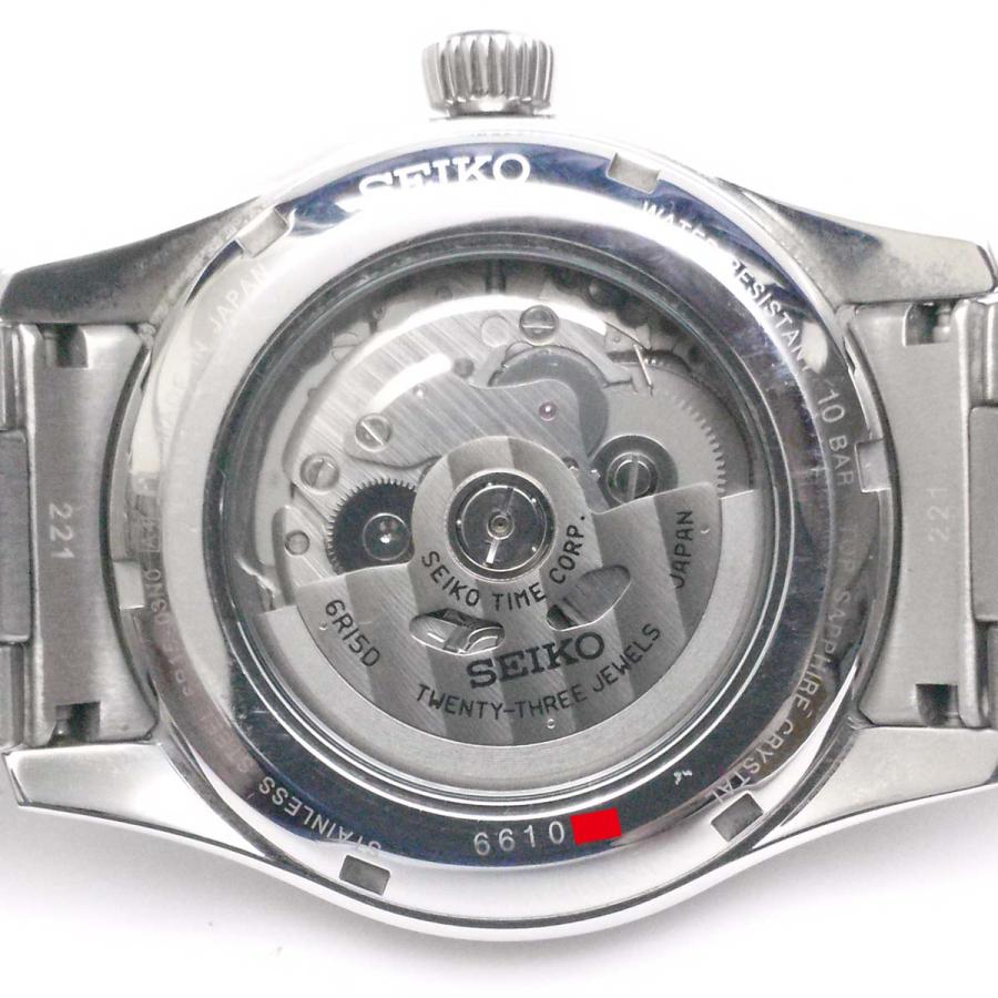 PRESAGE 【美品】SEIKO セイコー プレサージュ SARX037 裏スケ6R15 SS 
