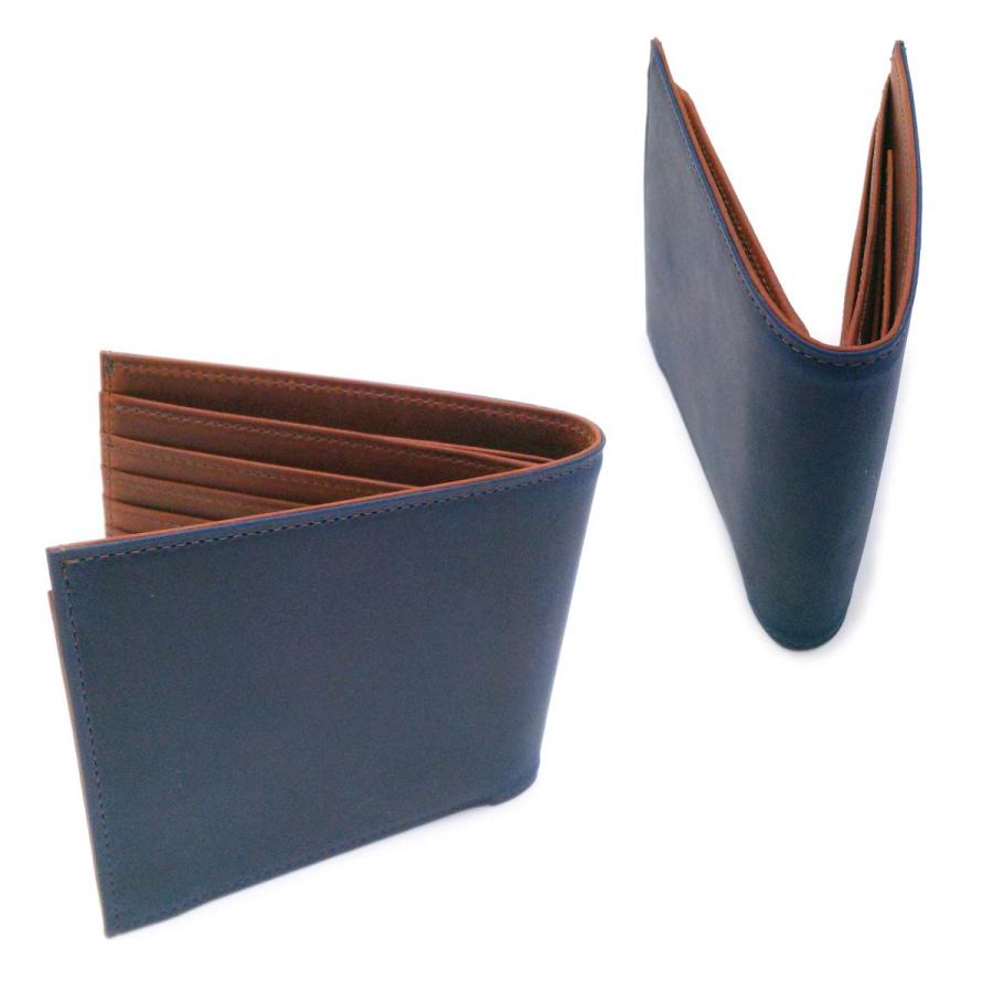 新品同様-超美品】ココマイスター 二つ折り財布 ナポレオンカーフ