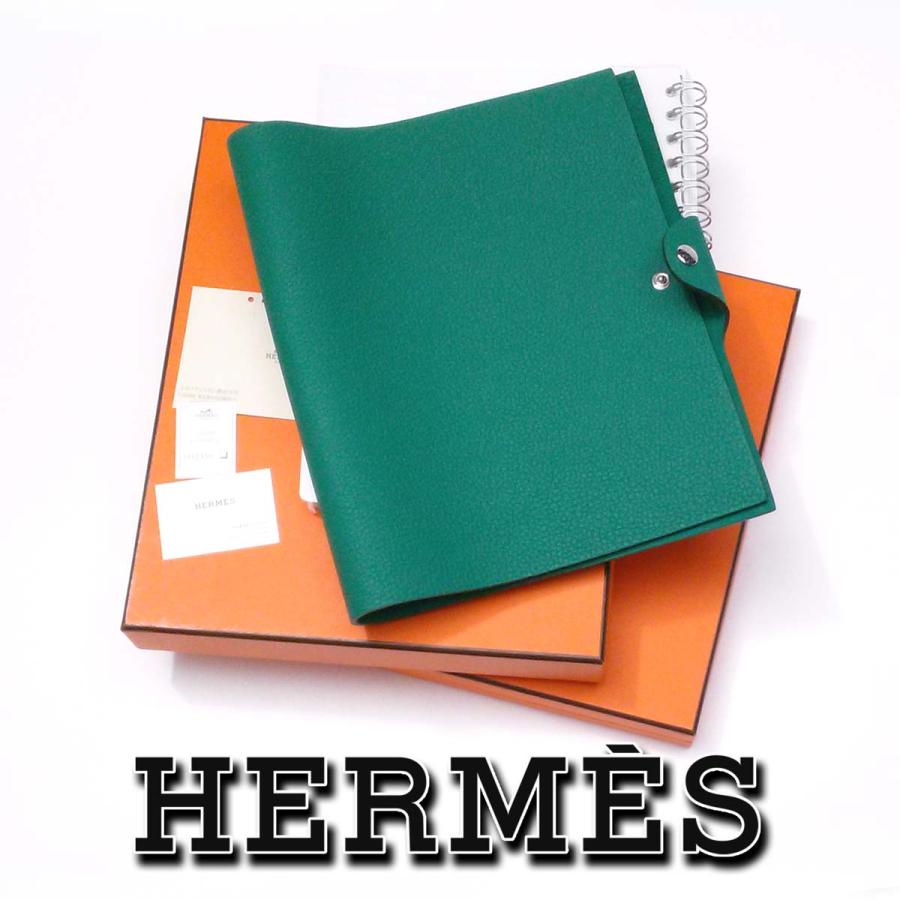 HERMES（エルメス） 【新品-未使用】エルメス ユリスMM 緑 トリヨン 