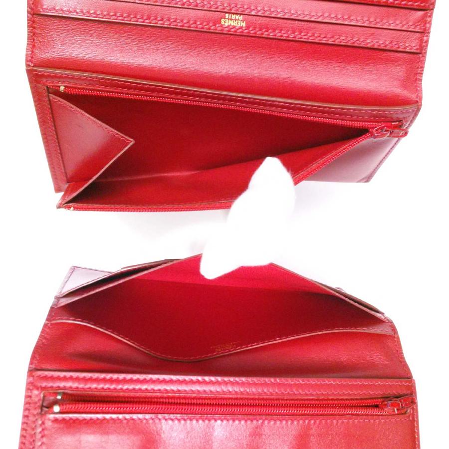 HERMES（エルメス） 【美品】エルメス ベアン 初期モデル 長財布