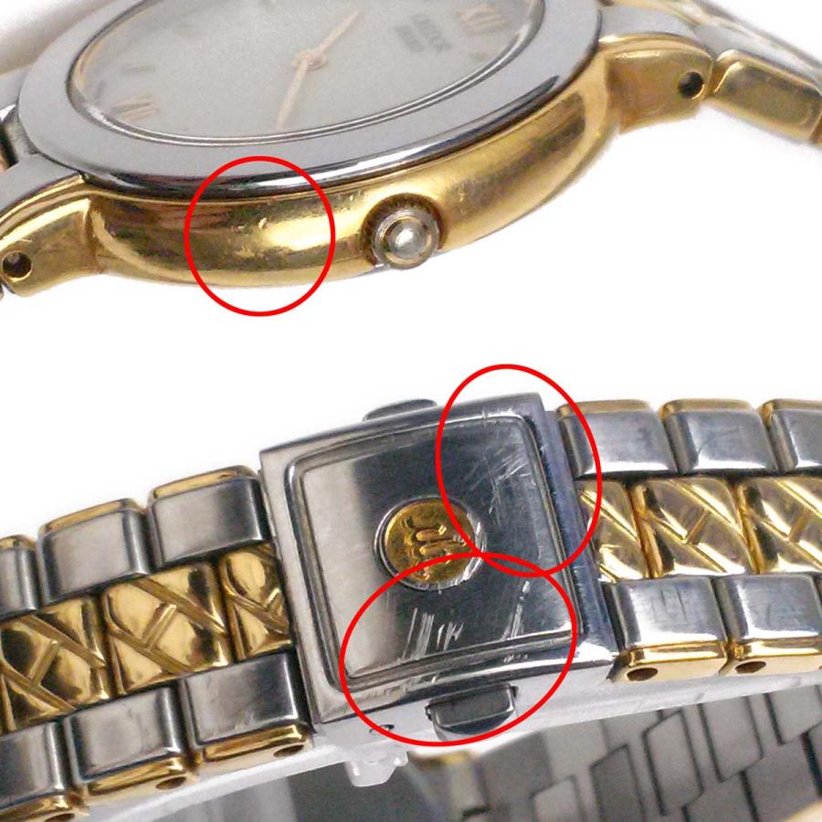 美品】【稼働】セイコー SEIKO 時計 クレドール 18KT YG/SS 2F70-0430 