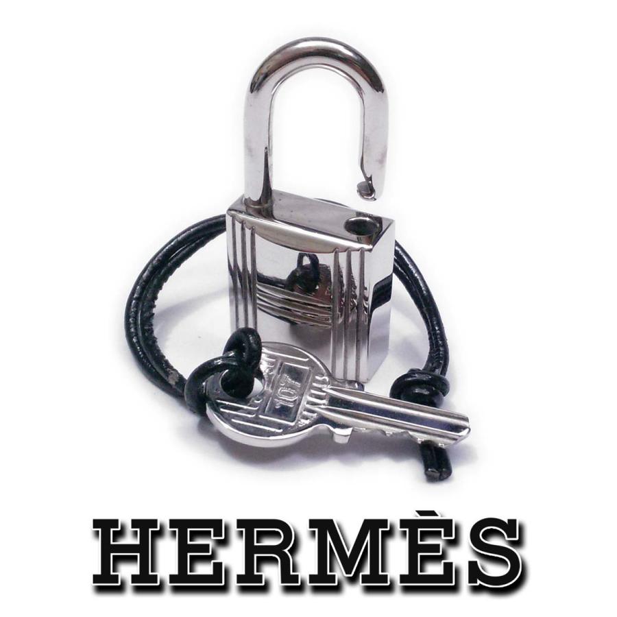 エルメス　カデナと鍵　シルバー　107番 HERMES（エルメス） 【美品】エルメス カデナ 鍵 107番 バーキンケリー