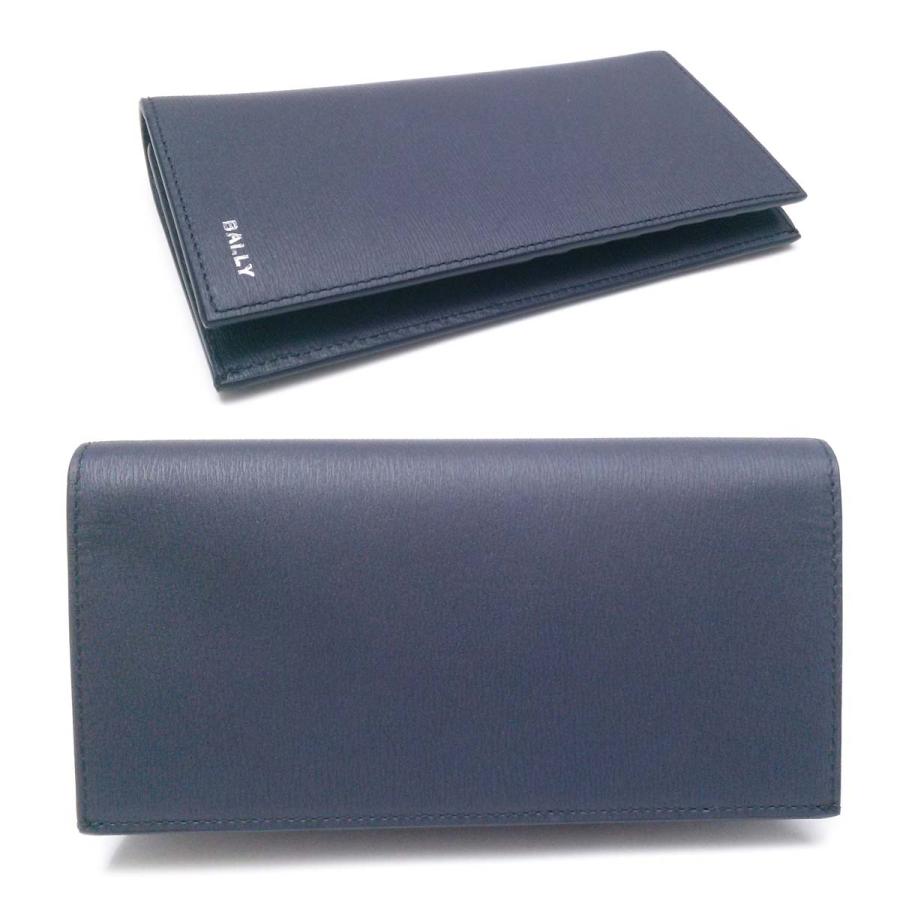 Bally（バリー） 【新品-未使用】BALLY 長財布 ミッドナイトネイビー