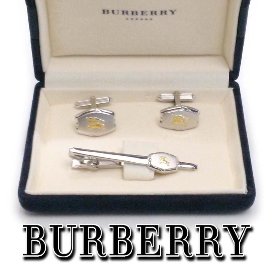 新品未使用✨　Burberry バーバリー　ネクタイピン　カフスセット　金金具 BURBERRY（バーバリー） 【美品】バーバリー タイピン カフス セット