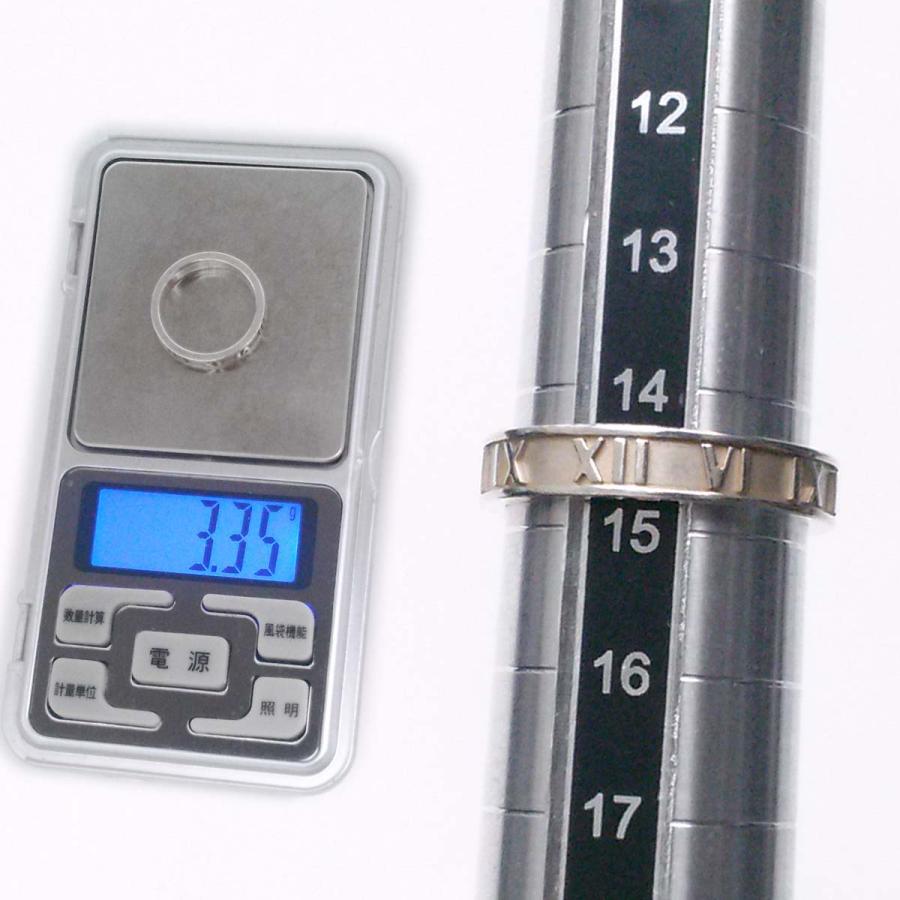 美品】ティファニーアトラスリング ナロー15号シルバー925