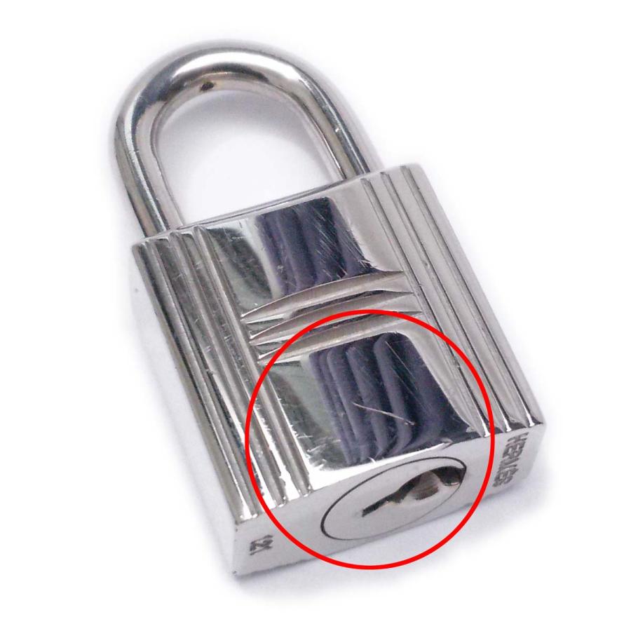 エルメス カデナ 鍵 セット シルバー金具 121番 HERMES（エルメス） 【美品-良品】エルメス カデナ 鍵121番 バーキン