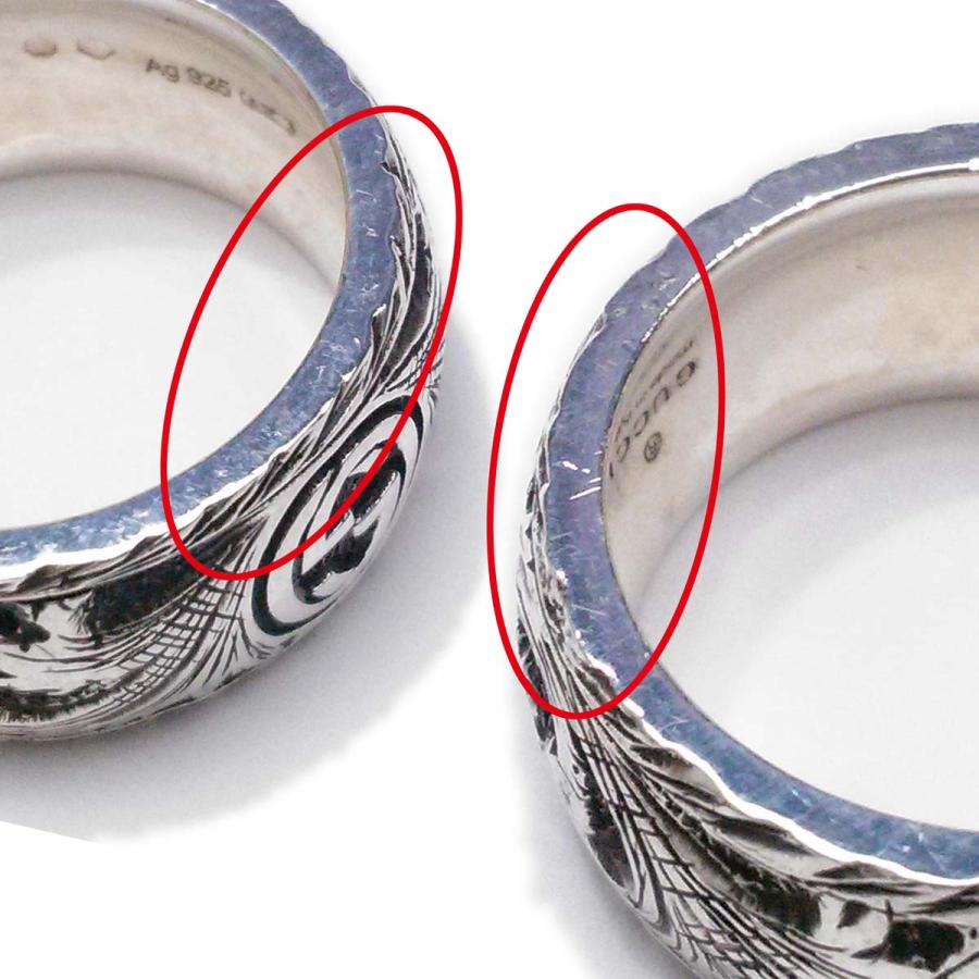 GUCCI（グッチ） 【美品】グッチ リング タイガーヘッド Ag925 16号