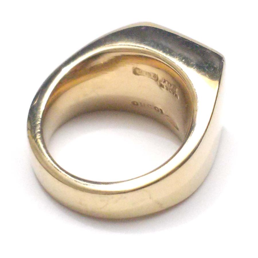 GUCCI（グッチ） 【美品】グッチ 印台リング シルバー925刻印 15.2g