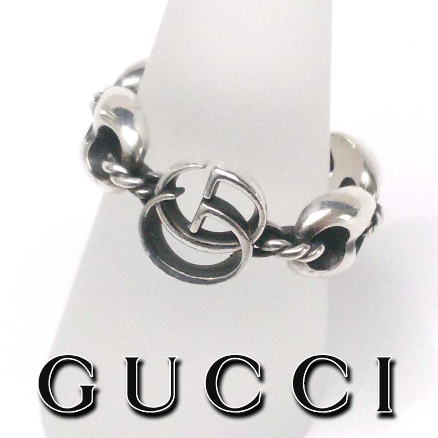 美品☆GUCCI グッチ リング チェーンモチーフ シルバー925 指輪 16号 GUCCI（グッチ） リング 指輪 メンズ レディース ユニセックス