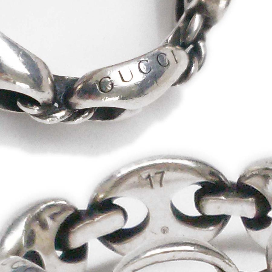 GUCCI（グッチ） 【美品】グッチ ダブルGマリーナチェーンリング