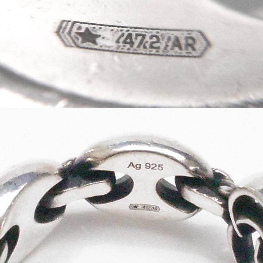 GUCCI（グッチ） 【美品】グッチ ダブルGマリーナチェーンリング