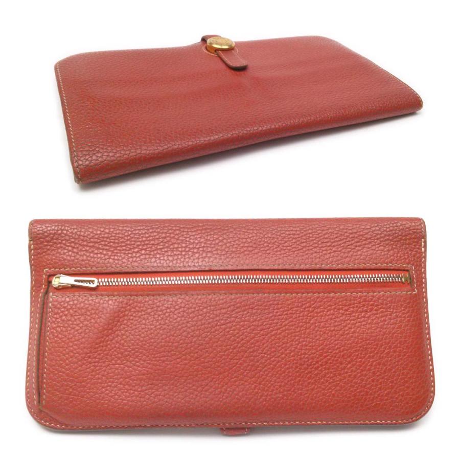 HERMES（エルメス） 【良品】エルメス ドゴンロング ブリック トゴ 長 