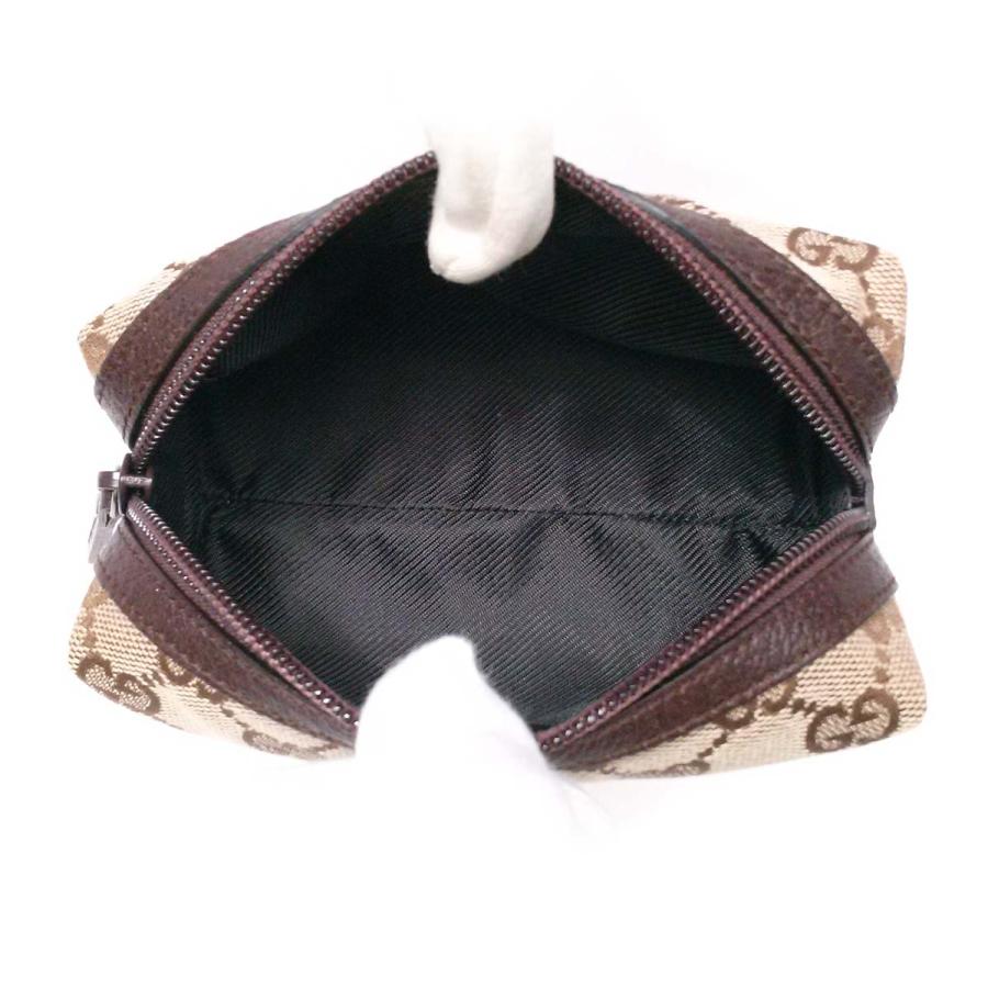 GUCCI（グッチ） 【未使用-新品同様】グッチ 化粧ポーチ 15cm ベージュ