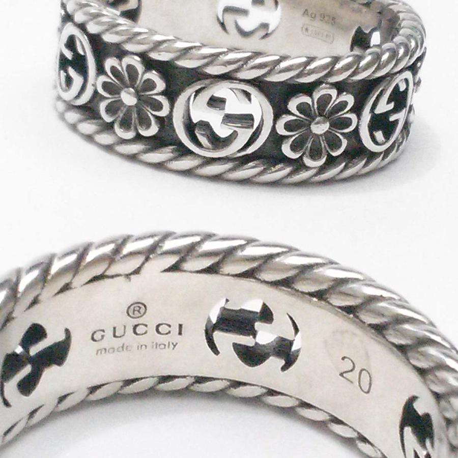 GUCCI（グッチ） 【超美品】グッチ リング フラワー インター
