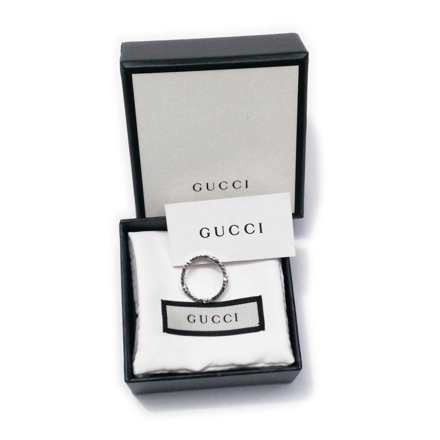 希少✨️ GUCCI インターロッキング GG Ag925 19号 メンズ GUCCI（グッチ） 【美品】グッチ 指輪 インターロッキングG リング
